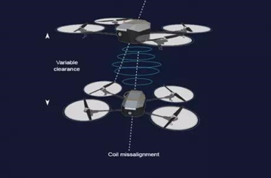 新型无线充电方案：使得无人机可在空中飞行时充电